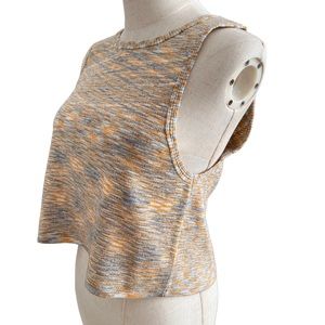 NWT FP Best Of Us Laced Back Knit Tank Top | Warm Sky | Size M